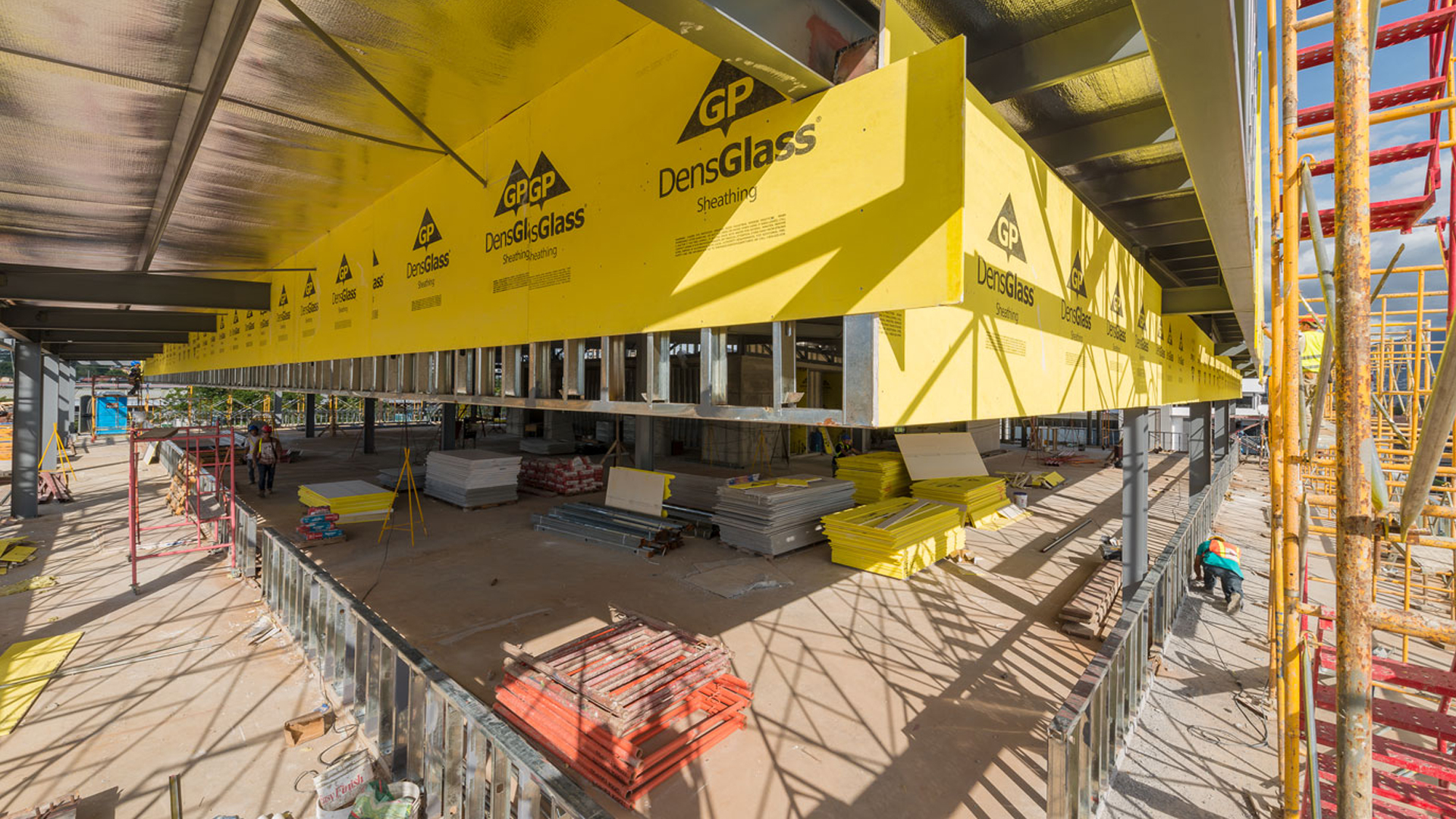 Fachadas exteriors en gypsum