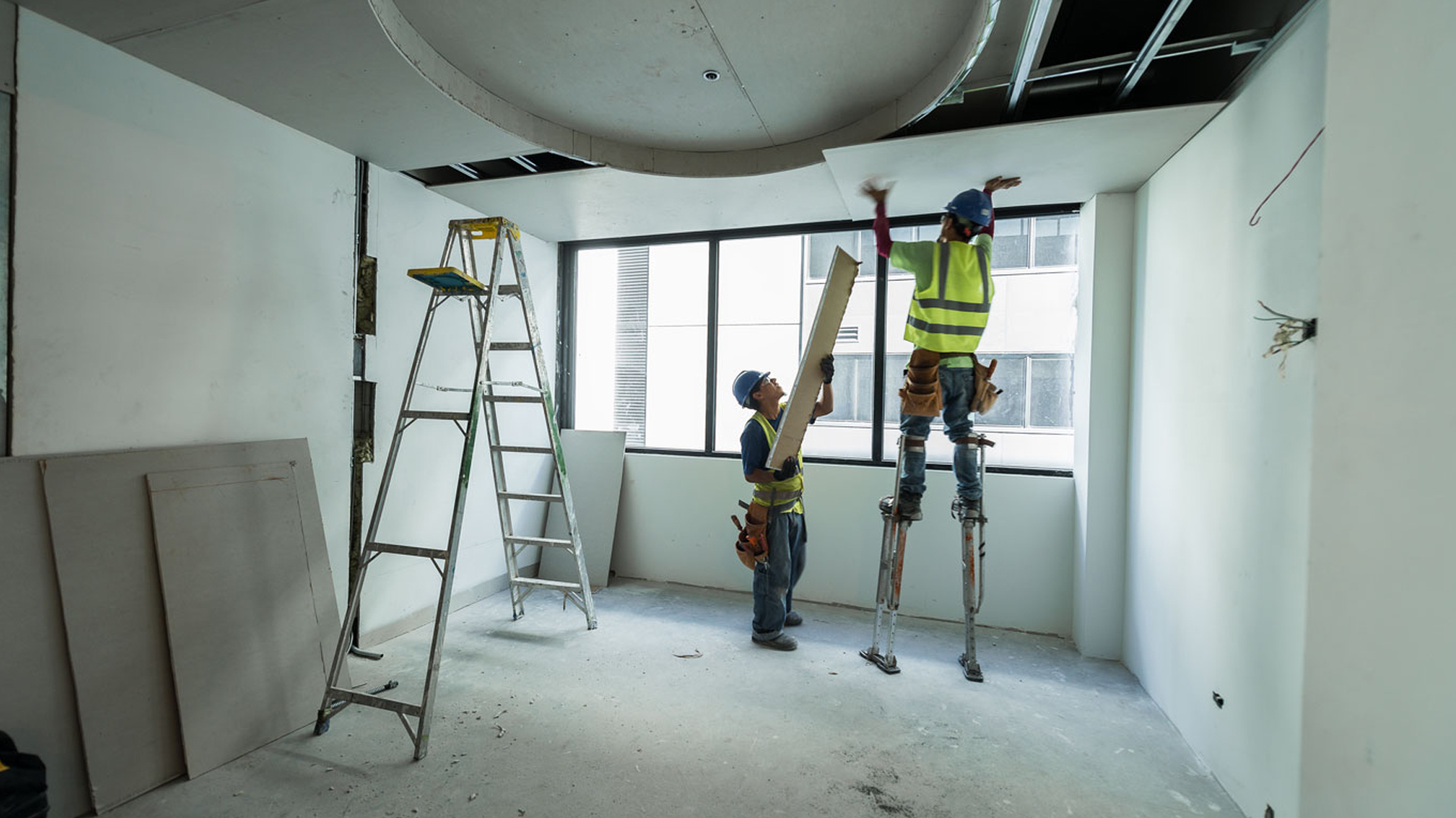 Acabados en la torre